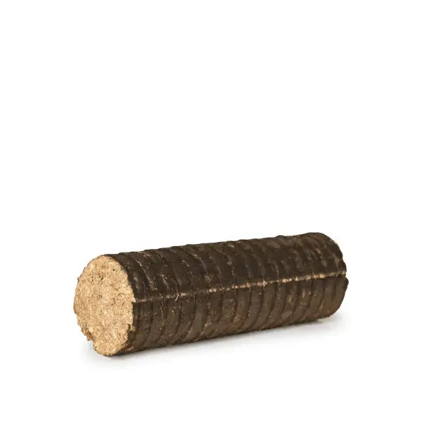 Heizfuxx Nestro Hartholzbriketts M 972 kg Palette 81x12 kg Rundbriketts Heizwert ≥4,8 kWh/kg