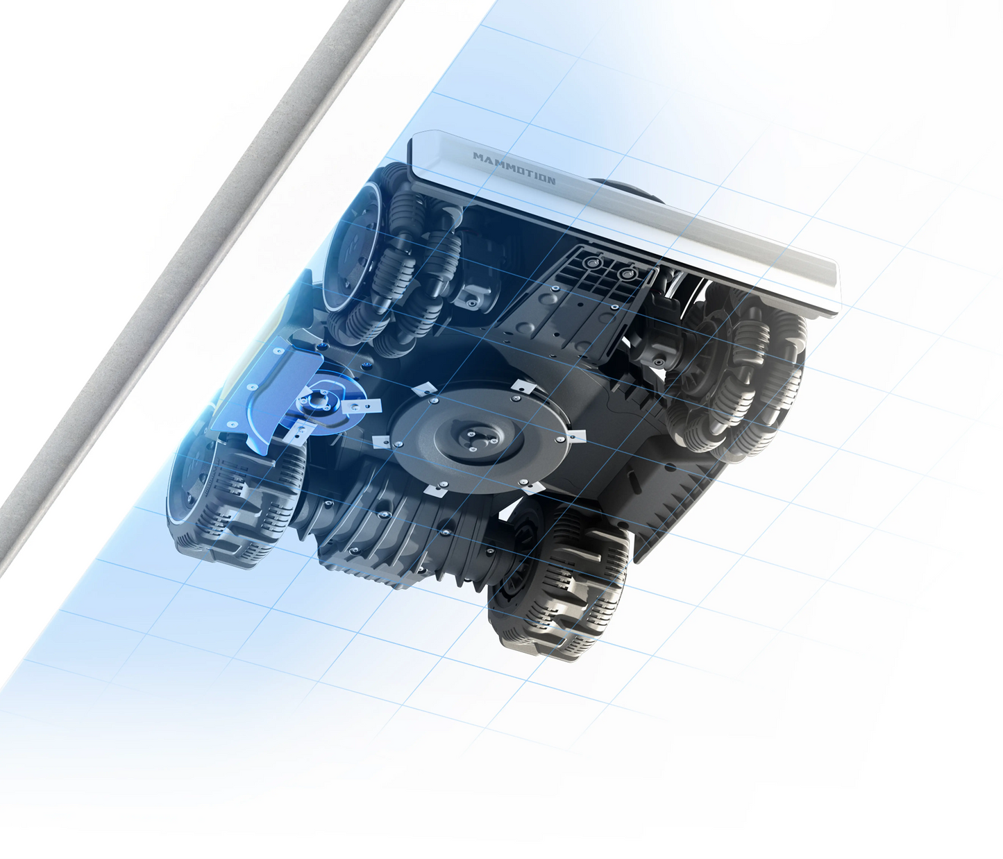 Mammotion YUKA Mini 2 1000 Mähroboter LiDAR KI-Vision ohne Begrenzungskabel bis 1000 m² App-Steuerung