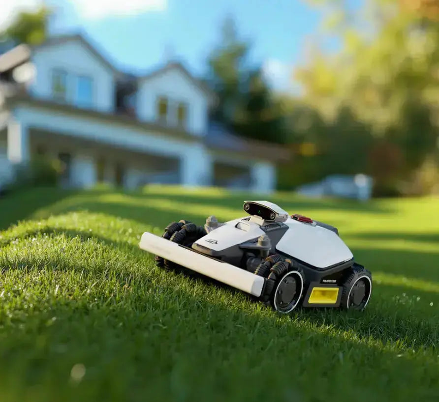 Mammotion LUBA Mini 800 AWD Mähroboter Allrad ohne Begrenzungskabel bis 800 m² Steigung 80 %