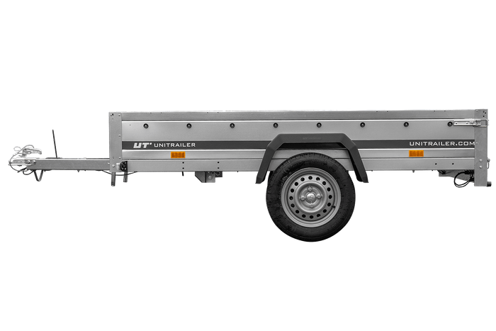 Transport Anhänger 230×125 Garden Trailer 230 KIPP Unitrailer 750 kg-Neu
