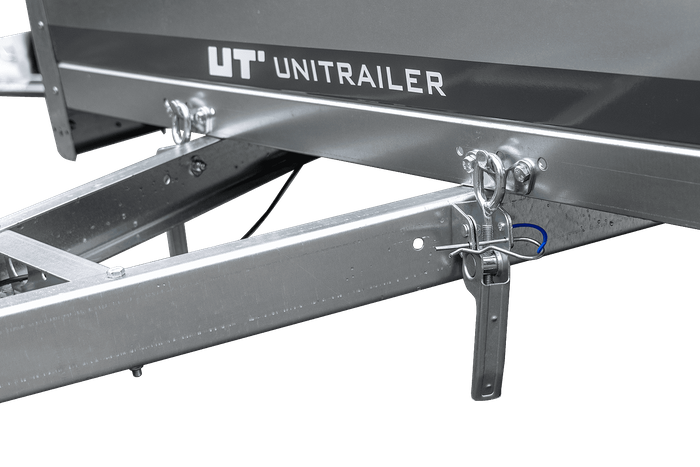 Transport Anhänger 230×125 Garden Trailer 230 KIPP Unitrailer 750 kg-Neu