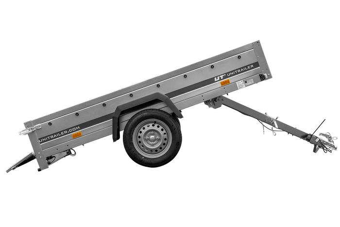 Transport Anhänger 230×125 Garden Trailer 230 KIPP Unitrailer 750 kg-Neu