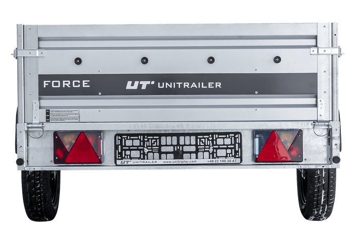 Ungebremster Anhänger 264×125 UNITRAILER FORCE 264 KIPP-Neu