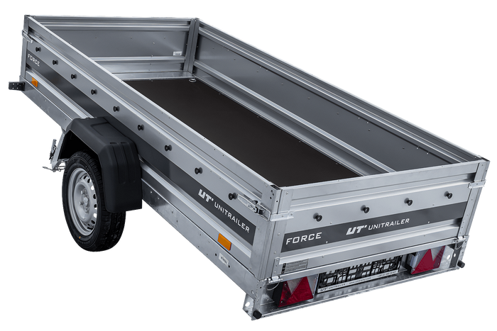 Ungebremster Anhänger 264×125 UNITRAILER FORCE 264 KIPP-Neu