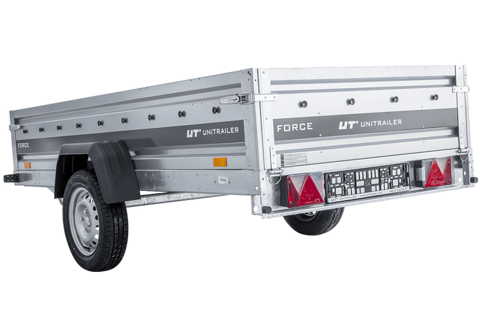 Ungebremster Anhänger 264×125 UNITRAILER FORCE 264 KIPP-Neu