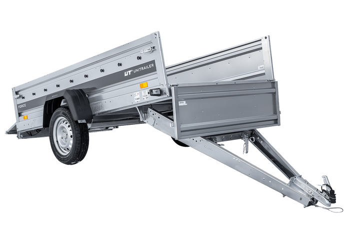 Ungebremster Anhänger 264×125 UNITRAILER FORCE 264 KIPP-Neu