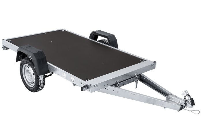Ungebremster Anhänger mit Blattfedern 230×125 UNITRAILER FORCE 230/R KIPP-Neu