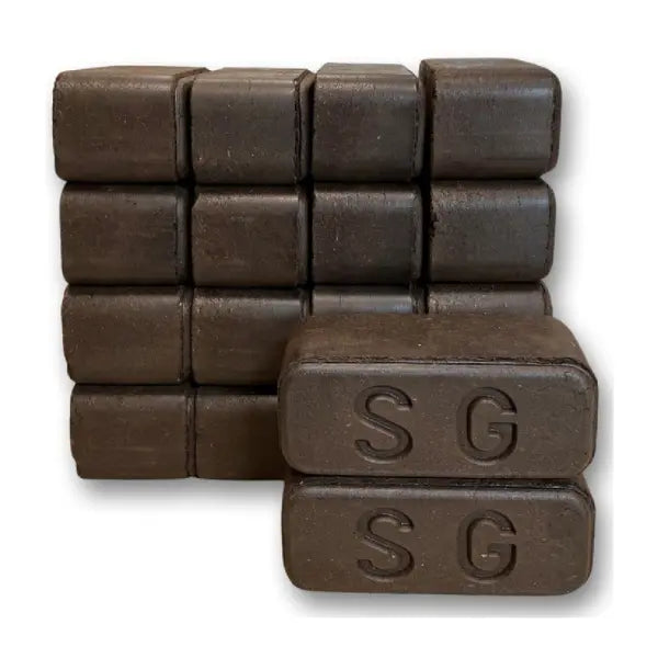 Premium Torfbriketts 960 kg Palette Heizbriketts für Kamin und Ofen Heizwert ca. 5,0 kWh/kg