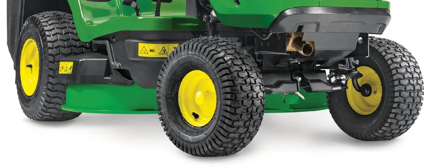 John Deere X117R Rasentraktor 92 cm Schnittbreite 17,5 PS Briggs & Stratton Motor Hydrostat 300 L Fangkorb Aufsitzmäher