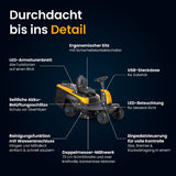 Stiga Akku-Aufsitzmäher Swift 372e mit 4 x 5 Ah Akkus und 1 x Ladegerät