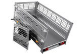 Anhänger Führerschein B Garden Trailer 200 KIPP 200×106 cm 750 kg mit Laubgitteraufsatz-Neu