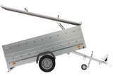 Anhänger GARDEN TRAILER 264 KIPP mit Bordwandaufsatz und Aludeckel-Neu