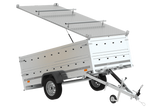 Anhänger GARDEN TRAILER 264 KIPP mit Bordwandaufsatz und Aludeckel-Neu