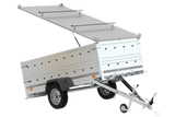 Anhänger GARDEN TRAILER 264 KIPP mit Bordwandaufsatz und Aludeckel-Neu