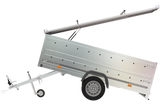 Anhänger GARDEN TRAILER 264 KIPP mit Bordwandaufsatz und Aludeckel-Neu