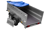 Anhänger mit zwei Achsen Garden Trailer 264/2 KIPP [inkl. zusätzliche Bordwände und Flachplane]-Neu
