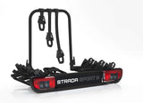 Atera Strada Sport M3 + 4. Fahrradadapter – 4-Fahrrad-Anhängerkupplungsträger (schwarz)-Neu