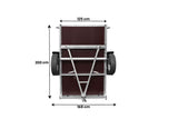 Autotransportanhänger 200×125 UNITRAILER GARDEN 201 KIPP-Neu