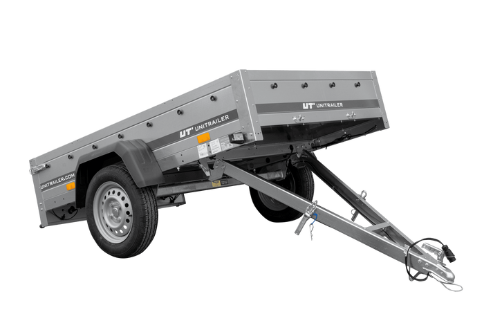 Autotransportanhänger 200×125 UNITRAILER GARDEN 201 KIPP-Neu