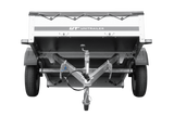 Autotransportanhänger 200×125 UNITRAILER GARDEN 201 KIPP mit H-0-Rahmen und grauer Plane-Neu