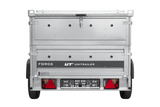 Autotransportanhänger 230×125 UNITRAILER FORCE 230 KIPP mit BIS-Seitenwänden und Aluminiumabdeckung-Neu