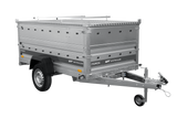 Autotransportanhänger 230×125 UNITRAILER FORCE 230 KIPP mit BIS-Seitenwänden und Aluminiumabdeckung-Neu