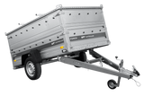 Autotransportanhänger 230×125 UNITRAILER FORCE 230 KIPP mit BIS-Seitenwänden und Aluminiumabdeckung-Neu