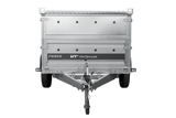 Autotransportanhänger 230×125 UNITRAILER FORCE 230 KIPP mit BIS-Seitenwänden und Aluminiumabdeckung-Neu