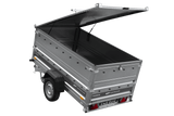 Autotransportanhänger 230×125 UNITRAILER FORCE 230 KIPP mit BIS-Seitenwänden und Aluminiumabdeckung-Neu