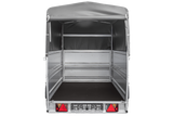 Autotransportanhänger 264×125 UNITRAILER FORCE 264 KIPP mit BIS-Seitenwänden, H-800-Rahmen und grauer Plane-Neu