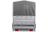 Autotransportanhänger 264×125 UNITRAILER FORCE 264 KIPP mit BIS-Seitenwänden, H-800-Rahmen und grauer Plane-Neu
