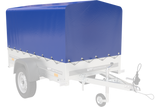 Kipp Anhänger Garden Trailer 200 KIPP mit Laubgitteraufsatz, Hochplane, Hochspriegel und Stützrad-Neu