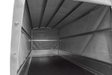 Der Anhänger Garden Trailer 264/2 KIPP MIT STÜTZRAD, H-1100-HOCHSPRIEGEL UND GRAUER PLANE-Neu