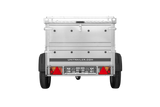 Einachsanhänger 150×106 UNITRAILER GARDEN 150 KIPP mit BIS-Seitenwänden und Aluminiumabdeckung-Neu
