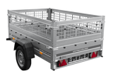 Einachsanhänger 200×125 UNITRAILER GARDEN 201 KIPP mit Gitterseitenwänden-Neu