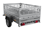 Einachsanhänger 200×125 UNITRAILER GARDEN 201 KIPP mit Gitterseitenwänden-Neu