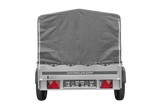 Einachsanhänger 200×125 UNITRAILER GARDEN 201 KIPP mit H-800 Rahmen und grauer Plane-Neu