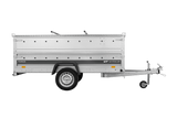 Einachsanhänger 264×125 UNITRAILER FORCE 264 KIPP mit BIS-Seitenwänden und Aluminiumabdeckung-Neu