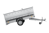 Einachsanhänger 264×125 UNITRAILER FORCE 264 KIPP mit BIS-Seitenwänden und Aluminiumabdeckung-Neu