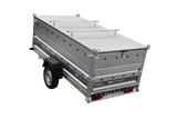 Einachsanhänger 264×125 UNITRAILER FORCE 264 KIPP mit BIS-Seitenwänden und Aluminiumabdeckung-Neu
