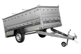 Einachsanhänger 264×125 UNITRAILER FORCE 264 KIPP mit BIS-Seitenwänden und Aluminiumabdeckung-Neu