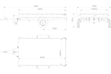 Einachsanhänger 264×150 UNITRAILER GARDEN 265 KIPP mit H-800 Rahmen und grauer Plane-Neu