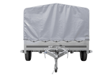 Einachsanhänger 264×150 UNITRAILER GARDEN 265 KIPP mit H-800 Rahmen und grauer Plane-Neu