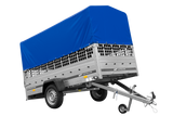 Einachsanhänger GARDEN TRAILER 264 KIPP mit Laubgitteraufsatz, Hochplane, Hochspriegel und Stützrad-Neu