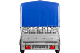 Einachsanhänger GARDEN TRAILER 264 KIPP mit Laubgitteraufsatz, Hochplane, Hochspriegel und Stützrad-Neu