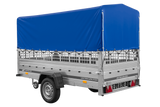 Einachsanhänger GARDEN TRAILER 264 KIPP mit Laubgitteraufsatz, Hochplane, Hochspriegel und Stützrad-Neu