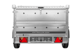 Einachsiger Anhänger 230×125 UNITRAILER GARDEN 230 KIPP mit Bordwandaufsatz und Aludeckel-Neu