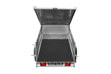 Einachsiger Anhänger 230×125 UNITRAILER GARDEN 230 KIPP mit Bordwandaufsatz und Aludeckel-Neu