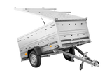 Einachsiger Anhänger 230×125 UNITRAILER GARDEN 230 KIPP mit Bordwandaufsatz und Aludeckel-Neu
