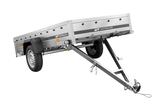 GARDEN TRAILER 264 KIPP mit Gitteraufsatz, Flachplane und Stützrad-Neu